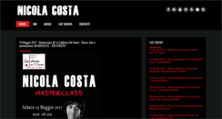Desktop Screenshot of nicolacosta.com