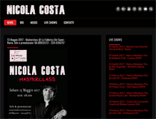 Tablet Screenshot of nicolacosta.com